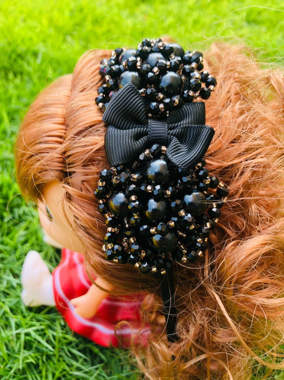 Headband - Pearl | Buy Colourful Headbands for Infant & Toddler Girls | Smiley Buttons